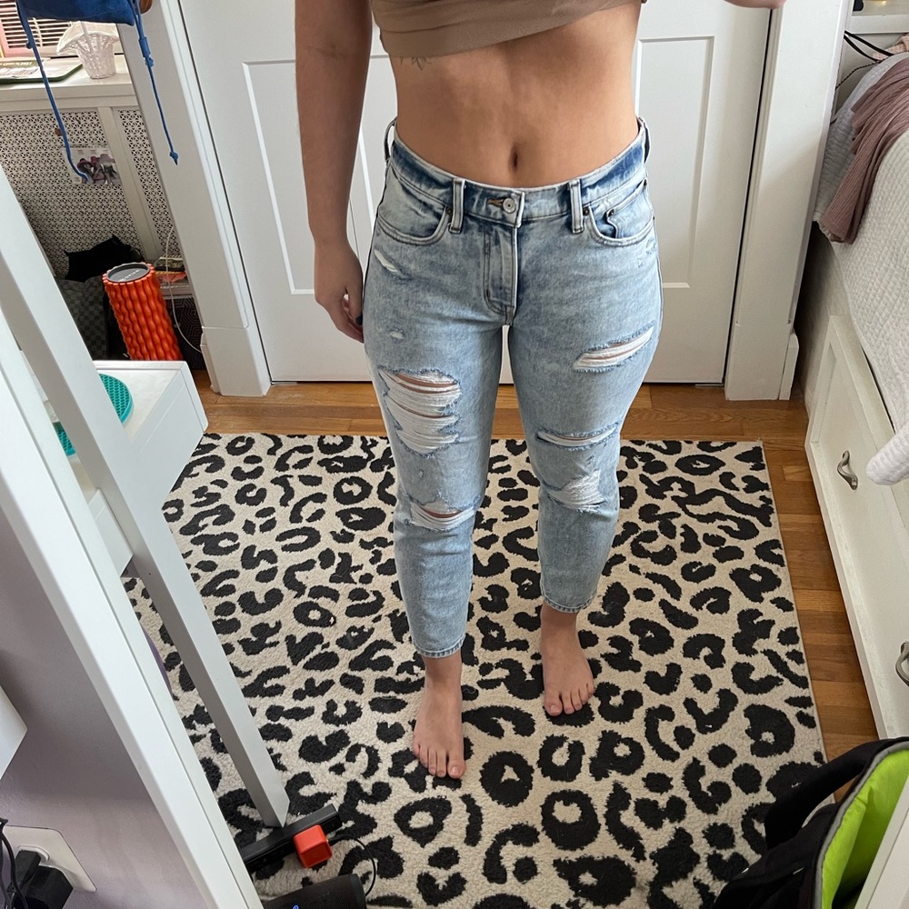 Abercrombie Boyfriend Mid Rise